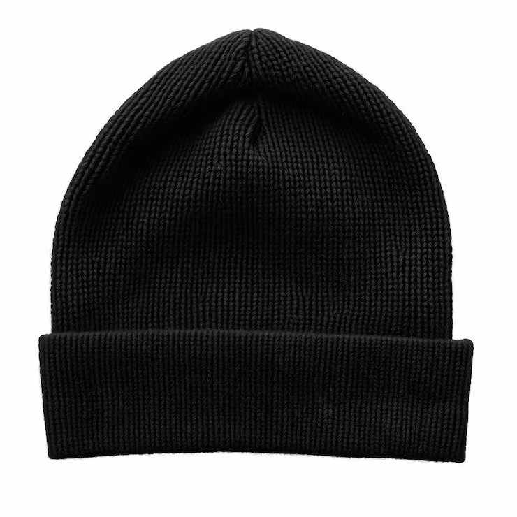 Classic Black Beanie